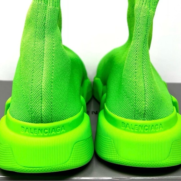 Balenciaga Speed 2.0 Fluorescent Green EU 46 / US 13 - Picture 5 of 5